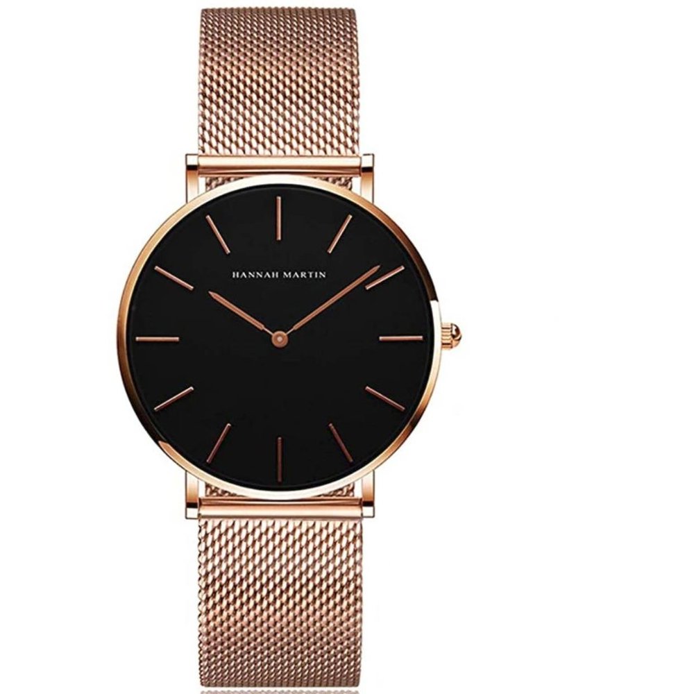 Hannah Martin Rose Gold Watch